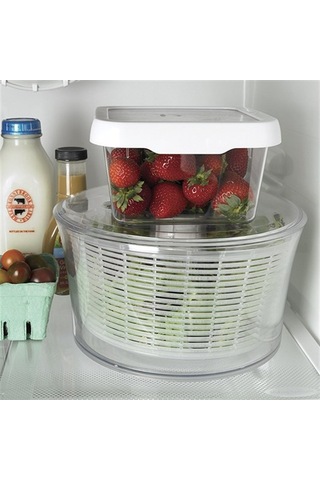 Oxo 1351680 Küçük Boy Salata Kurutucu Şeffaf