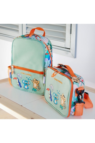 Milk&moo Çocuk Sırt Çantası ve Isı Yalıtımlı Beslenme Çantası Set