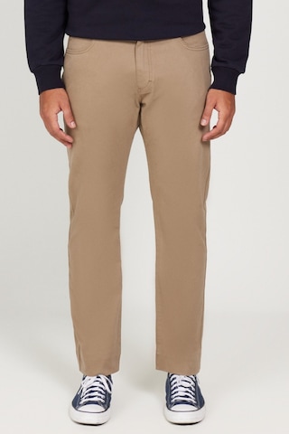 Lee Extreme Motion Slim Fit Dar Kesim Normal Bel Dar Paça Esnek Kahverengi Erkek Pantolon Kahverengi
