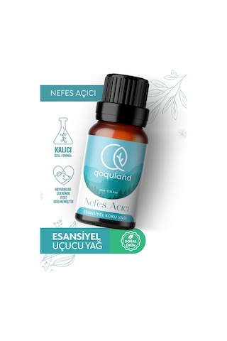 Qoquland Nefes Açıcı Uçucu Yağ Buhurdanlık Esansı Oda Kokusu 10 ML