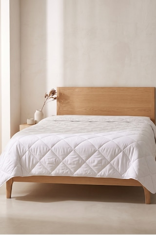 Riss Tekstil Tek Kişilik %100 Kuzu Yünü Yorgan 155 X 215 CM 3000 GR Beyaz
