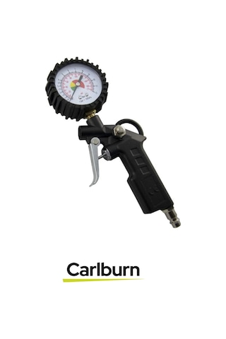 Premium Dayanıklı 500 Mm Uzunluğunda Hassas Manometre Lastik Basıncı 0-8.5 Bar Saatli Hava Tabancası