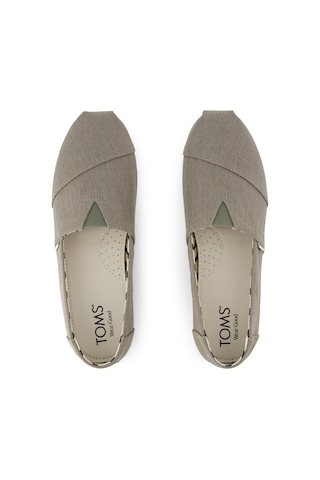 Espadril / Keten Erkek 10021903 Toms Heritage Canvas Vetiver Grey Vetiver Grey Gri