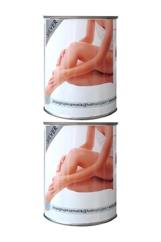 Asia Profesyonel Kavanoz Sir Ağda Silver 2 x 800 ML