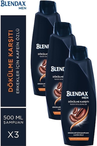 Blendax Kafein Özlü Şampuan 3 x 500 ML