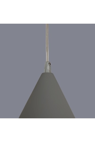 Leona Gri Sakır Avize Gri