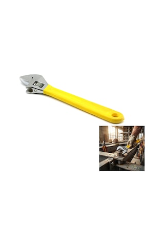 Kurbağacık Anahtar - 10 İnç - 250 Mm - Ayarlanabilir Açıklık Çok Renkli