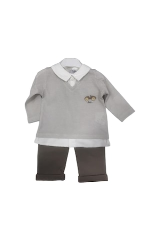 Babydoll 2li Takım Babydola Kahverengi-10190 Kahverengi