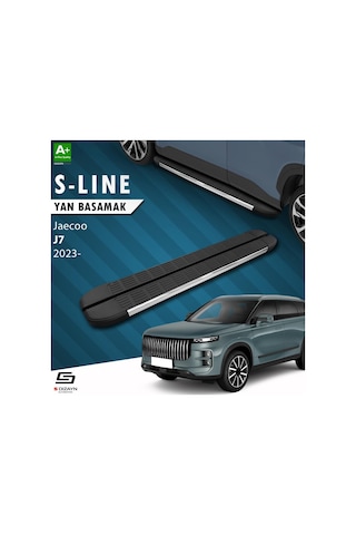 S-dizayn Jaecoo J7 S-line Krom Yan Basamak 183 Cm 2023 Üzeri