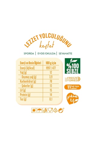 Yayla Enfies Freeze Dried Mısır 25 G X18 450 G