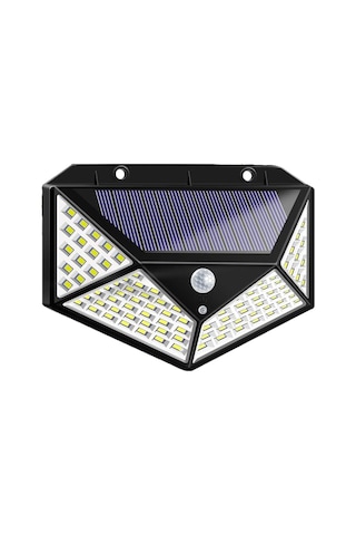 Solar Bahçe Aydınlatma 100 Ledli Fotoselli Güneş Enerjili Lamba (547253809) Diğer