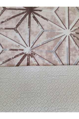 Aslan Home Kahverengi Yolluk Yıkanabilir Kaymaz Taban Dört Mevsimlik Salon Banyo Balkon Genç Odası Kesme Yolluk