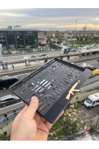 Keleş Özel Tasarım Pleksi Motosiklet Plakalık