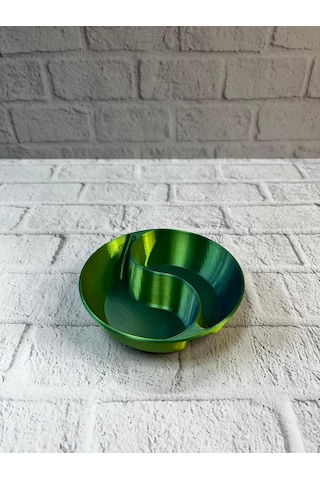 Yeşil Çerezlik Kase Seti 4 Adet 3x12 Cm