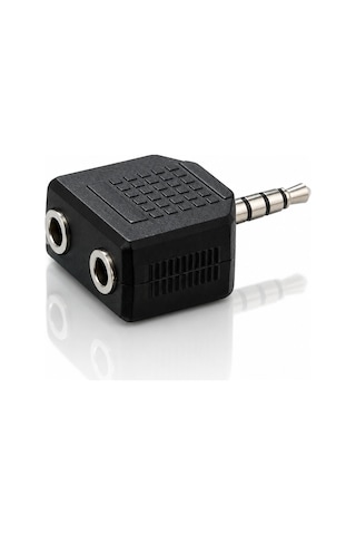 Philips Swa2551w/10 3.5mm Stereo Kulaklık Çoklayıcı Y Splitter Adaptör 1 Erkek 2 Dişi
