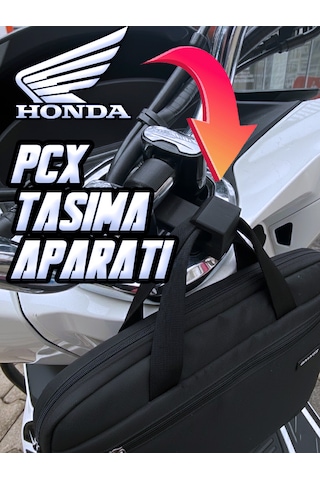 Honda Pcx 125 150 Uyumlu Gidon Poşet Askısı Kancası Taşıma Aparatı Siyah