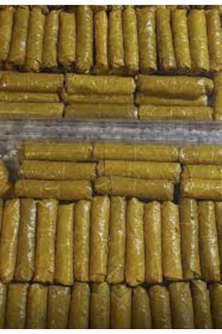 Yaprak Sarma Zeytin Yağlı Özel 1 Kg Çiğ Pişmemiş Vakumlu