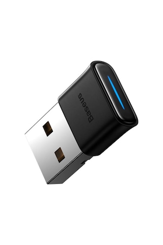 Baseus Ba04 Mini Usb Bluetooth 5.0 Wireless Kablosuz Adaptör-Siyah (376431713)
