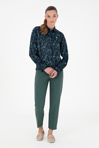 U.s. Polo Assn. Kadın Koyu Yeşil Pantolon Kanvas-chino 50290404-vr079 Koyu Yeşil