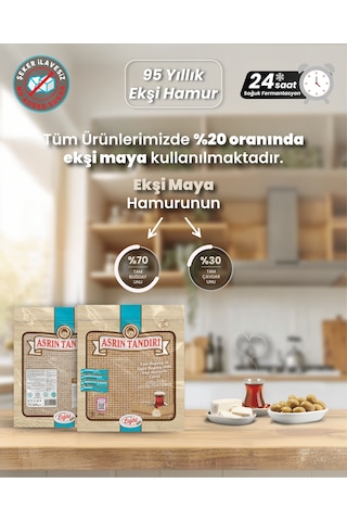 Asrın Tandırı Beslen Paketi 15 Paket Lavaş Tandır Ekmeği