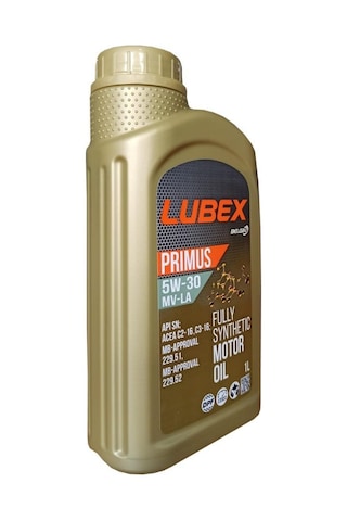 Lubex Primus 5W-30 Mv-La Dpf Tam Sentetik Motor Yağı 6 x 1 L