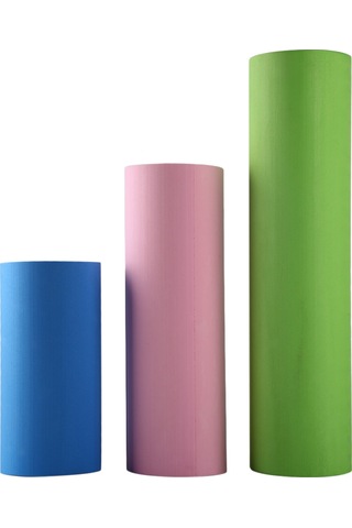 Konesam Siyah Yoğunluklu Eva Spor Masaj Zoru - Kas Ayarı, Esneklik Ve İyileşme İçin 15x30cm