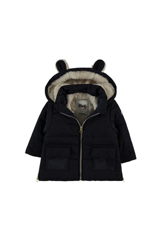 Civil Baby Pelüş Kulaklı 6-18 Ay Mont - Lacivert