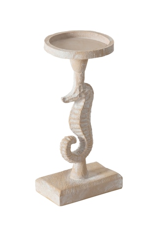 Mudo Home New Seahorse Mumluk Beyaz 12x10x23 Cm Diğer