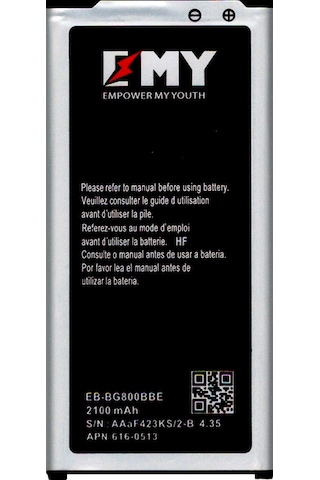 Samsung Galaxy S5 Mini G800 Uyumlu Emy Batarya