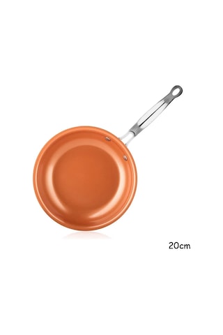 Lmetjma Kızartma Tavası Yapışmaz 20 24 28 Cm Kızartma Tavası Çok Renkli