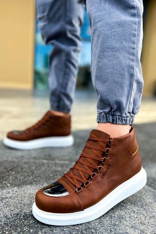 Saklımoda Ch267 Cbt Roma Mirror Erkek Bot Taba Çok Renkli