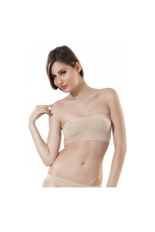 Miss Fit 1401 Dikişsiz Straples Büstiyer