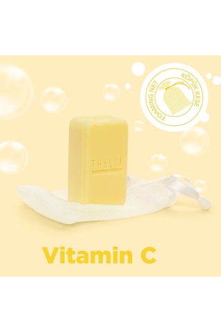 Thalia Vitamin C & Collagen İçerikli Lifli Sabun 140 G