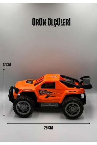 Uzaktan Kumandalı Araba Pick Up Model Şarjlı Işıklı Full Fonksiyon Yan Paneli Işıklı Rc Araç Canavar