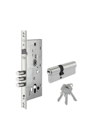 İto Çelik Kapı Alt Kilit 2003k - 754/68k 3 Anahtar