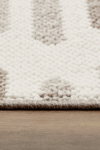 Kaşmir Halı 7/24 İskandinav Elegance Venedik Bej 120x180 CM Salon Mutfak Halısı Yolluk Kilim