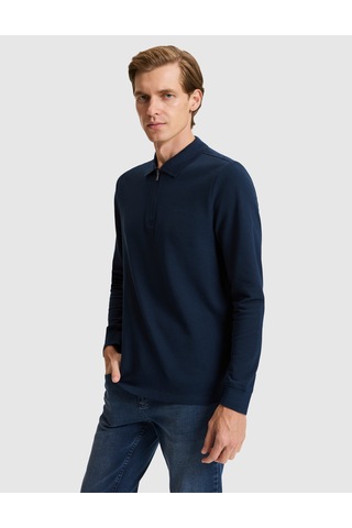 Pierre Cardin Lacivert Slim Fit Basic Sweatshirt 50334013-vr033