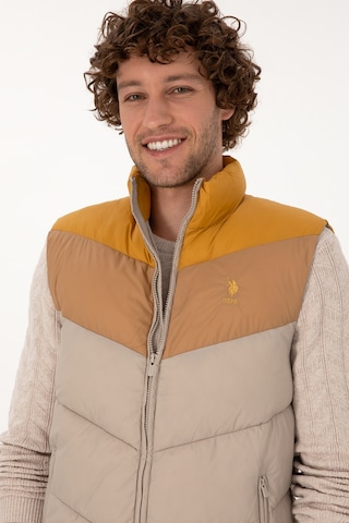 U.s. Polo Assn. Erkek Camel Yelek Dokuma 50311644-vr015 Camel