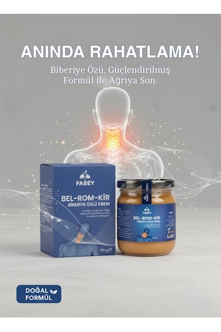 Esfabey Bel-rom-kir Biberiye Özlü Krem 150g