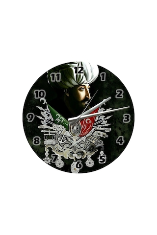 Ti-play Fatih 30x30cm Akrilik Dekoratif Modern Duvar Saati ÇOk Renkli