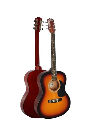 Midex Rg-530sb Kaliteli Gün Batımı 40 İnç Akustik Gitar Seti 4/4 Yetişkin