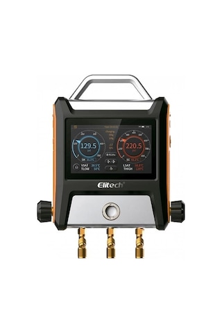 Elitech Ms-2000 Dijital Manifold 150 Cm Hortum Dahil / Renkli Ekran