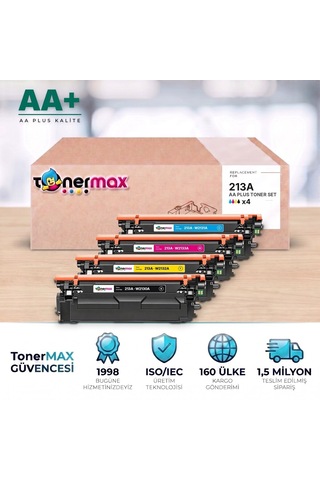 Hp 213a Cmyk Uyumlu Toner Seti Aa Plus / Color Laserjet Enterprise 5700 / 6700 / Mfp 5800 / 6800 / W2130a / W2131a / W2132a / W2133a