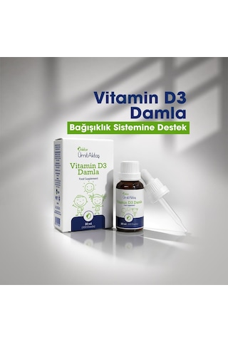 Dr. Ümit Aktaş Vitamin D3 Damla 20 ML