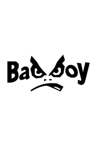 Bad Boy Sticker 10 X 4 Cm