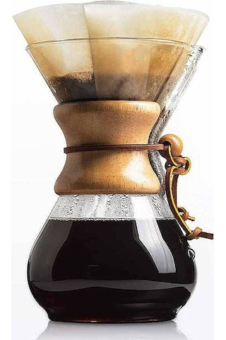 Cam Kahve Demleme 600 Ml Ck-600a Renkli