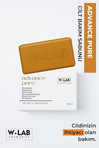 W-Lab Cosmetics Advance Pure Sabun 125 G