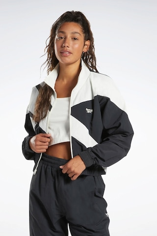 Reebok Cl Ae Fr Tt Siyah Kadın Eşofman Üstü Siyah