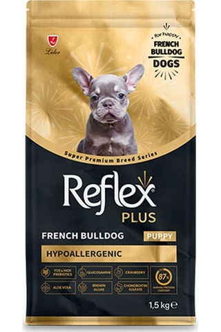 Reflex Plus Hypoallergenic French Bulldog Yavru Köpek Maması 1500 G