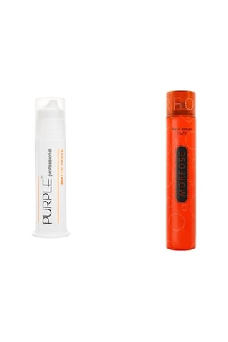Purple Wax Mat 100 ML + Morfose Saç Spreyi 400 ML